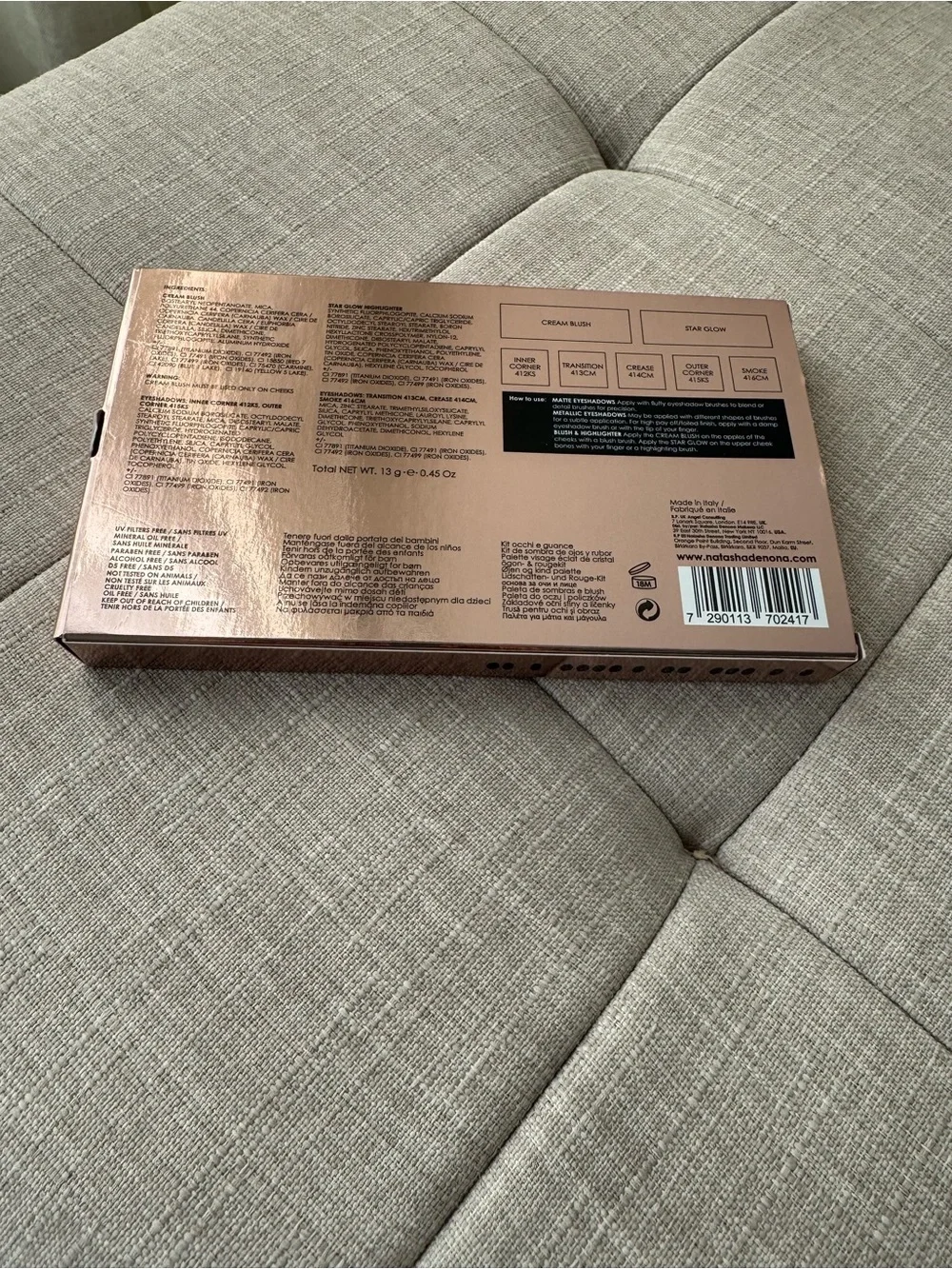 Natasha Denona Glam Face Palette - Light